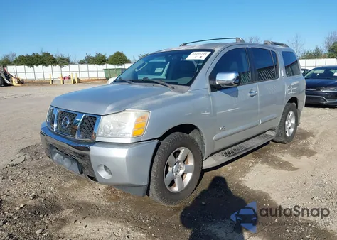2006 Nissan Armada Se z USA, uszkodzony, nr VIN 5N1AA08A66N738469